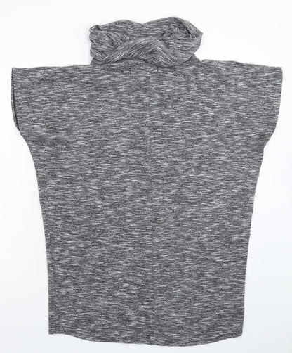 Womens UK Size 12 Papaya Grey Pullover Jumper