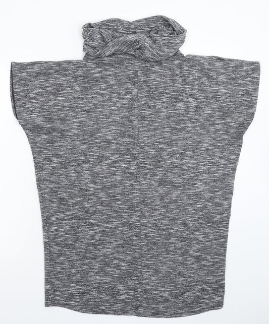 Womens UK Size 12 Papaya Grey Pullover Jumper