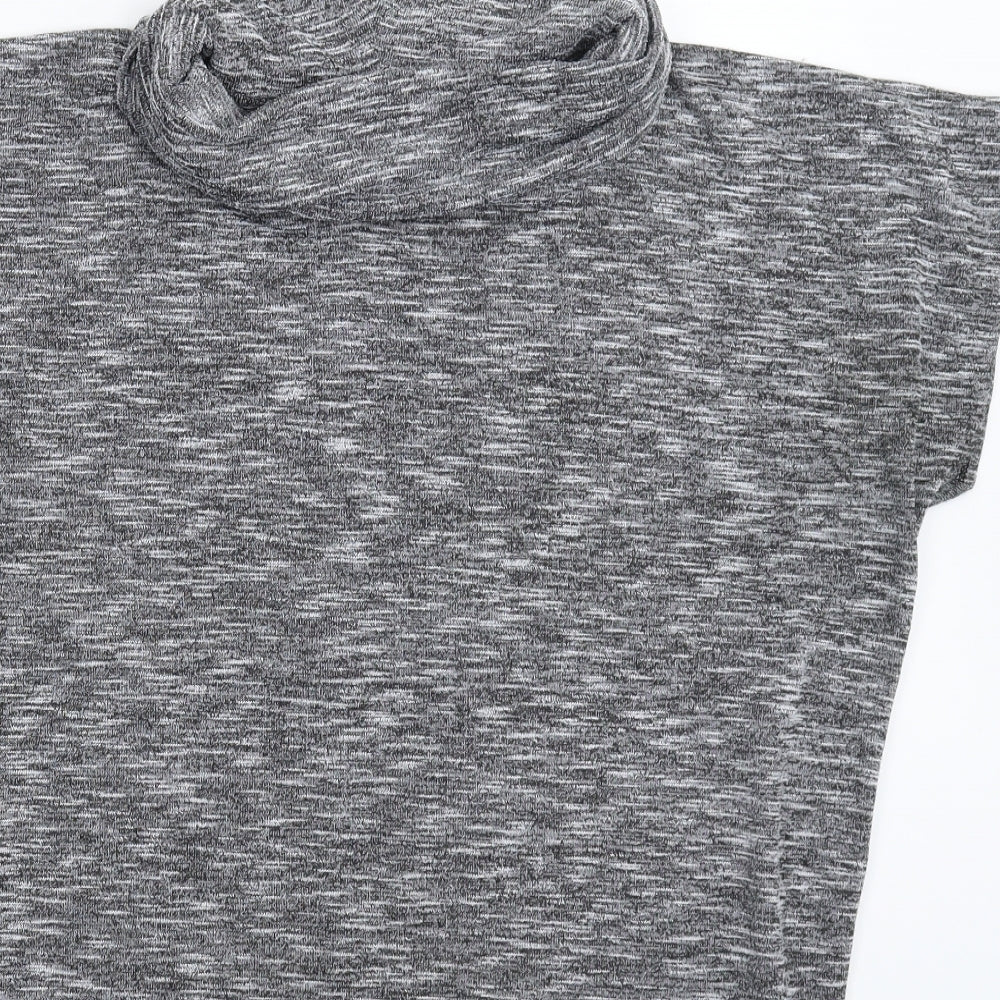 Womens UK Size 12 Papaya Grey Pullover Jumper