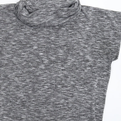 Womens UK Size 12 Papaya Grey Pullover Jumper