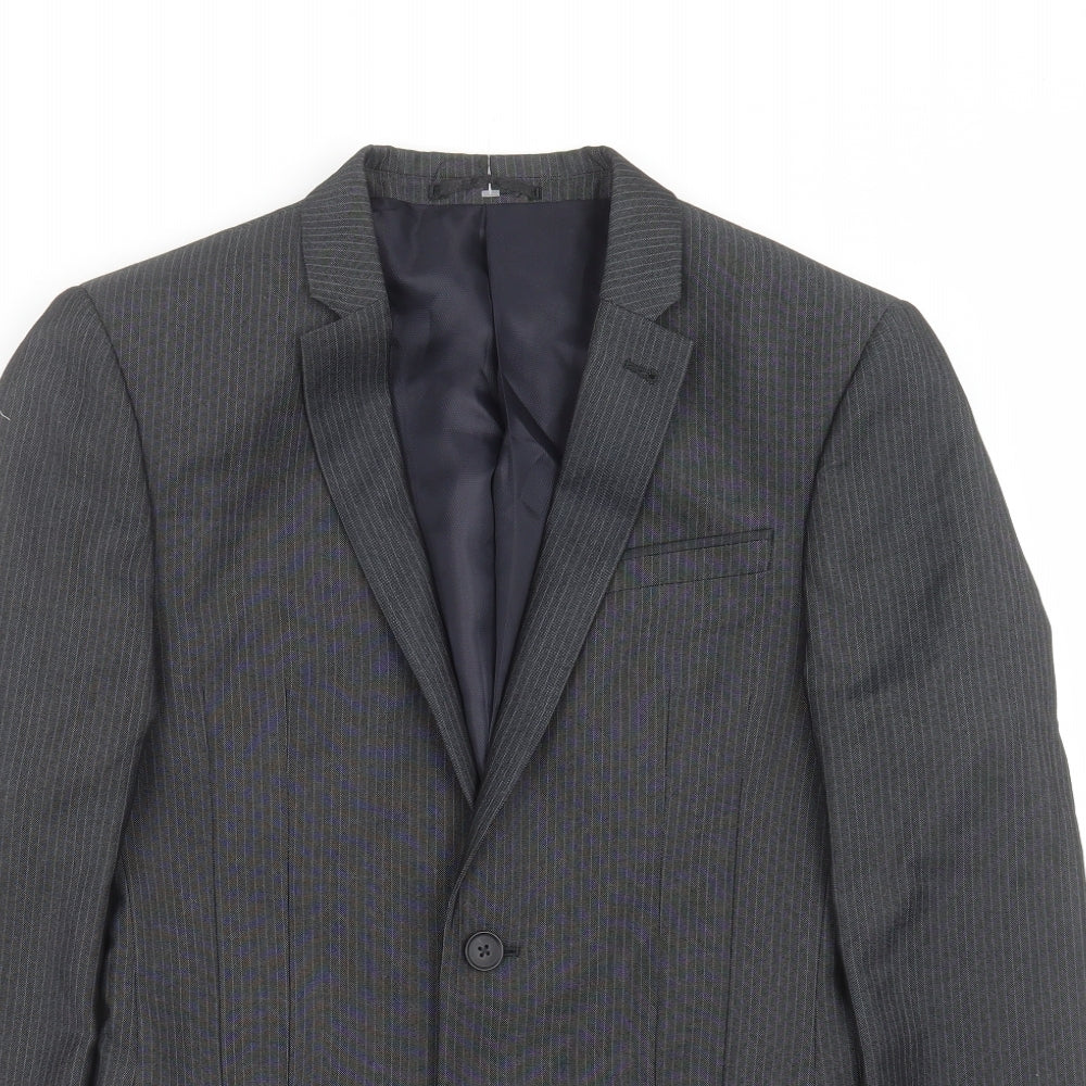 Mens UK Size 34 NEXT Regular Grey Suit Jacket