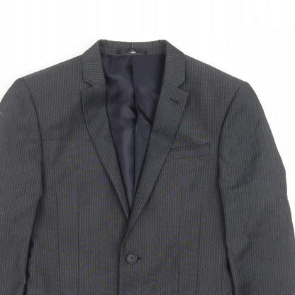 Mens UK Size 34 NEXT Regular Grey Suit Jacket