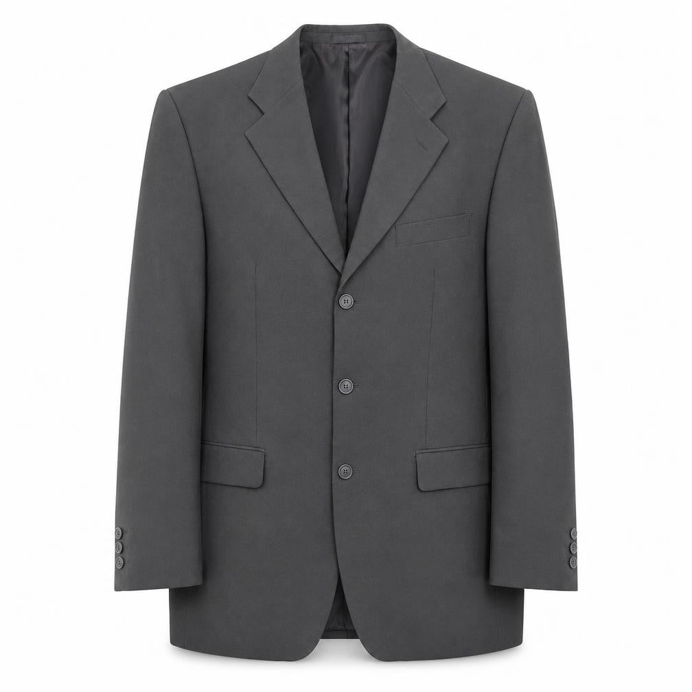 Front view of For Men men’s grey jacket suit jacket, size 42