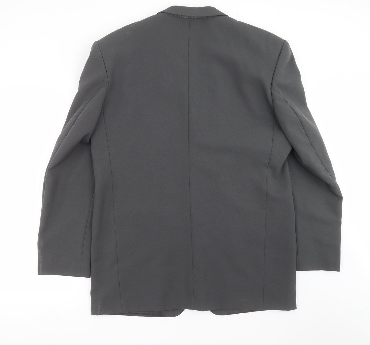 Back view of For Men men’s grey jacket suit jacket, size 42
