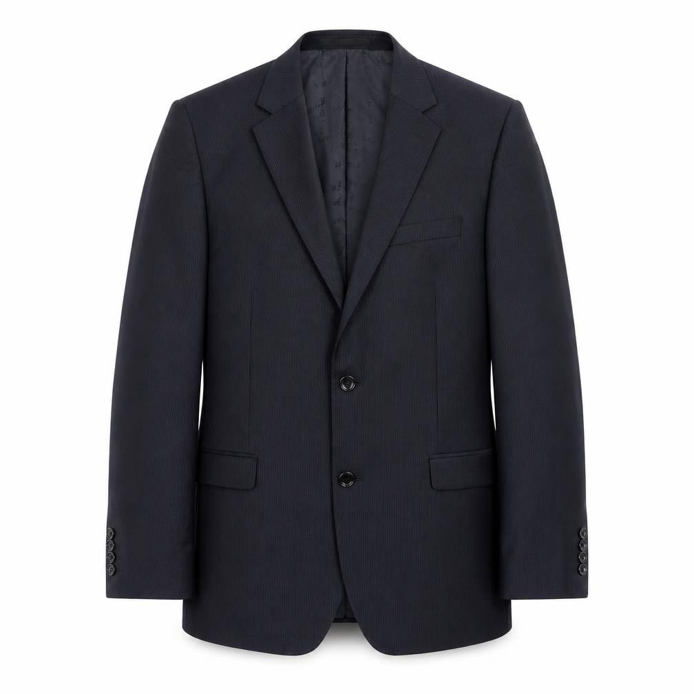 Mens UK Size 40 Blazer Regular Blue Suit Jacket