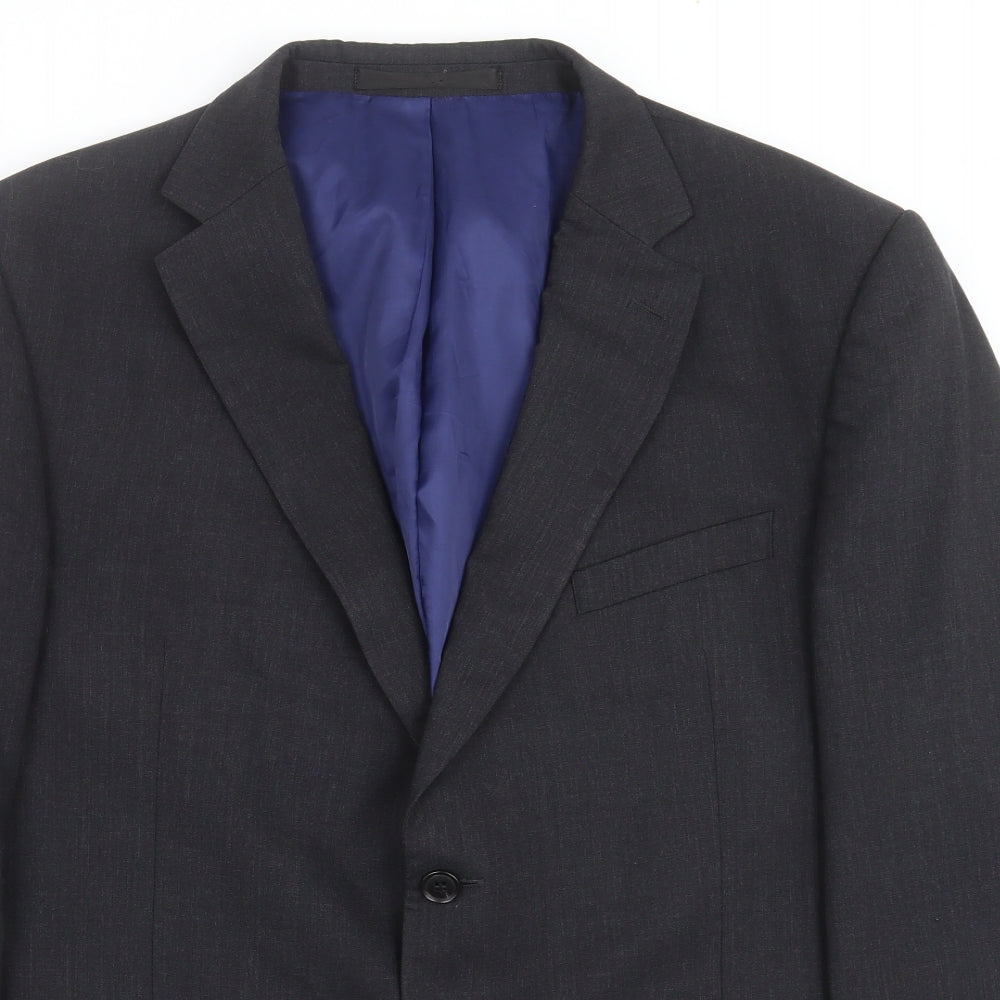 Marks and Spencer Mens Grey   Jacket Suit Jacket Size 44