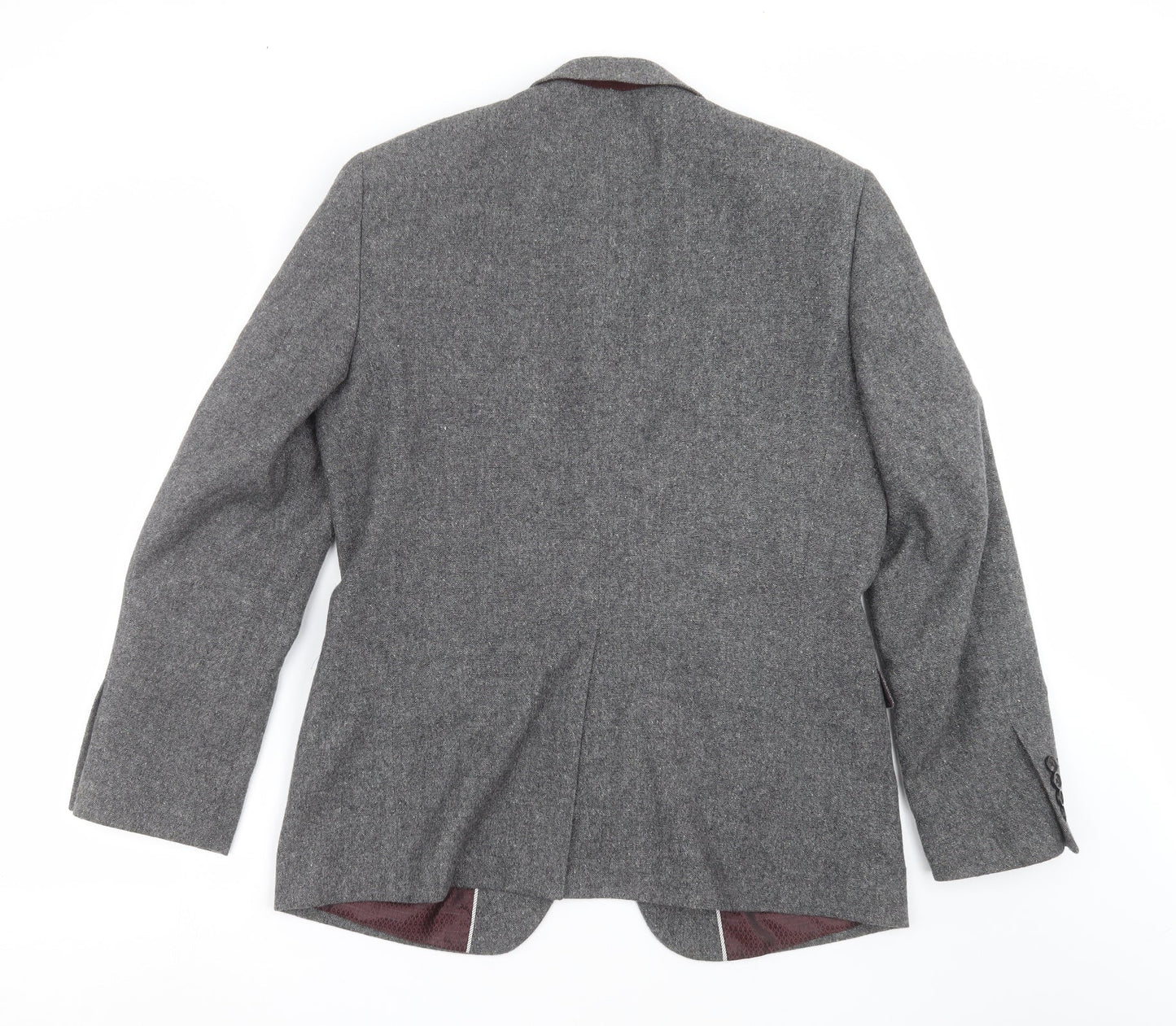 Mens UK Size 40 Fellini Regular Grey Suit Jacket