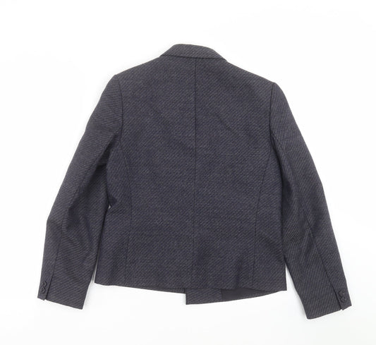 Marks and Spencer Womens Blue Striped  Jacket Suit Jacket Size 12