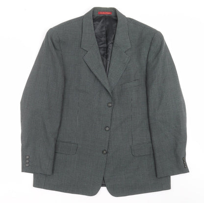 Mens UK Size 44 Debenham & Freebody Regular Grey Suit Jacket