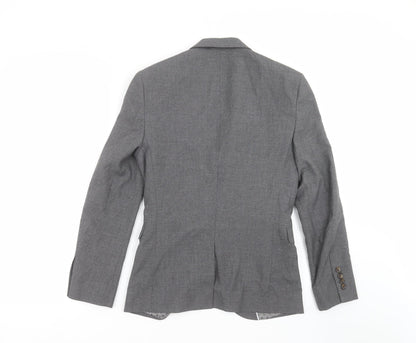 Mens UK Size 34 NEXT Regular Grey Suit Jacket