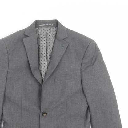 Mens UK Size 34 NEXT Regular Grey Suit Jacket