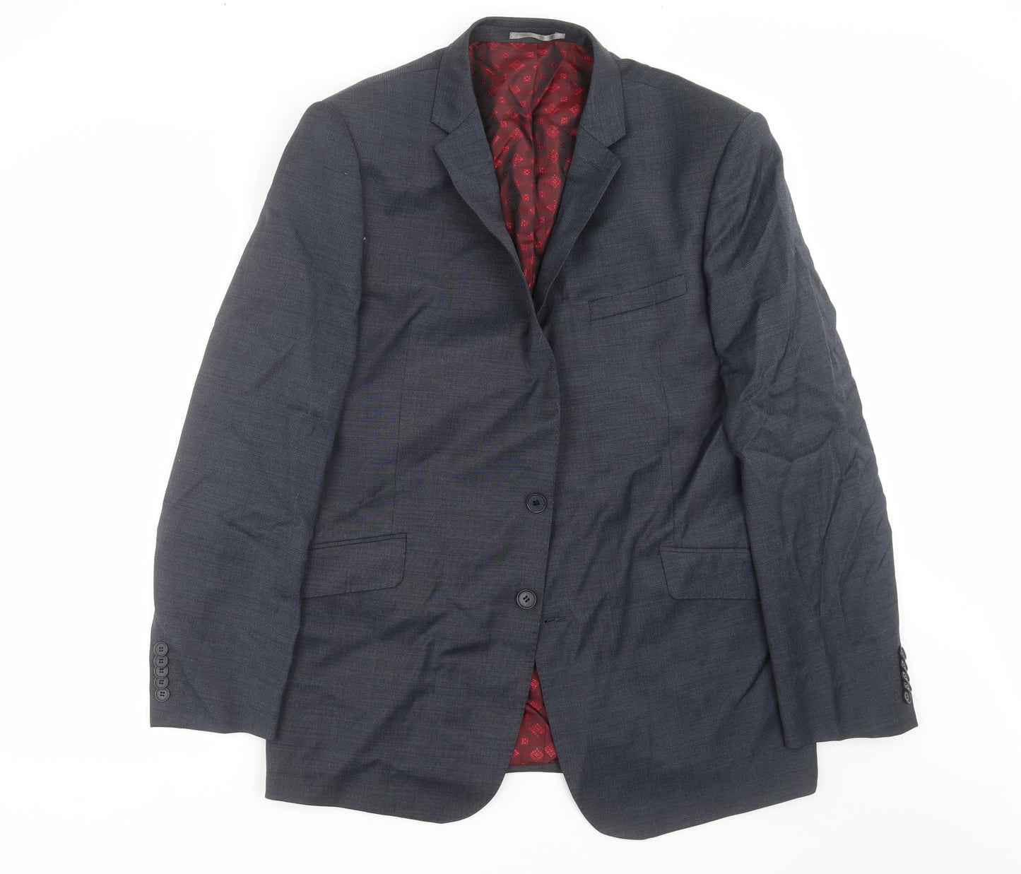 Mens UK Size 44 Taylor & Wright Regular Blue Suit Jacket