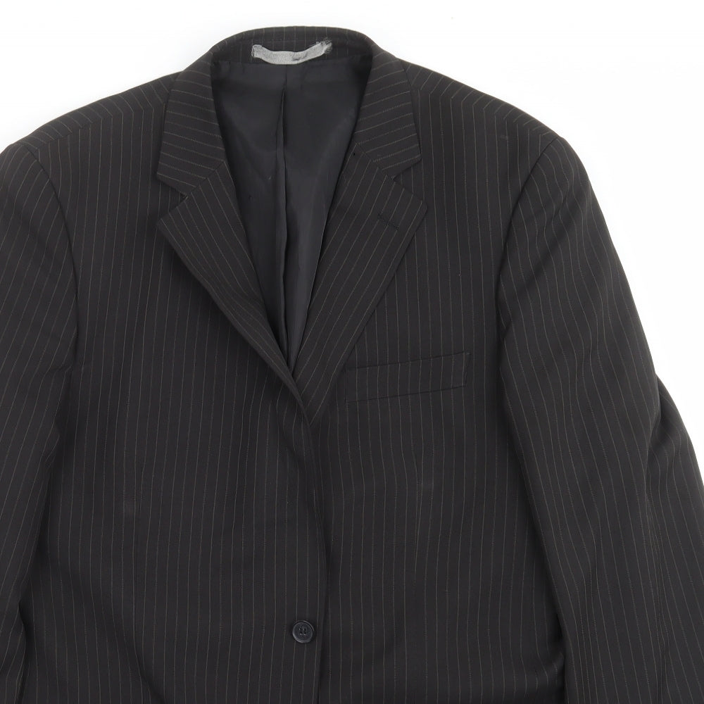 Mens UK Size 42 Taylor & Wright Regular Black Suit Jacket