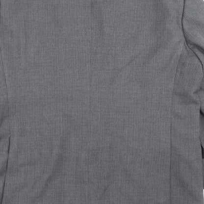 Mens UK Size 46 Preworn Regular Grey Suit Jacket