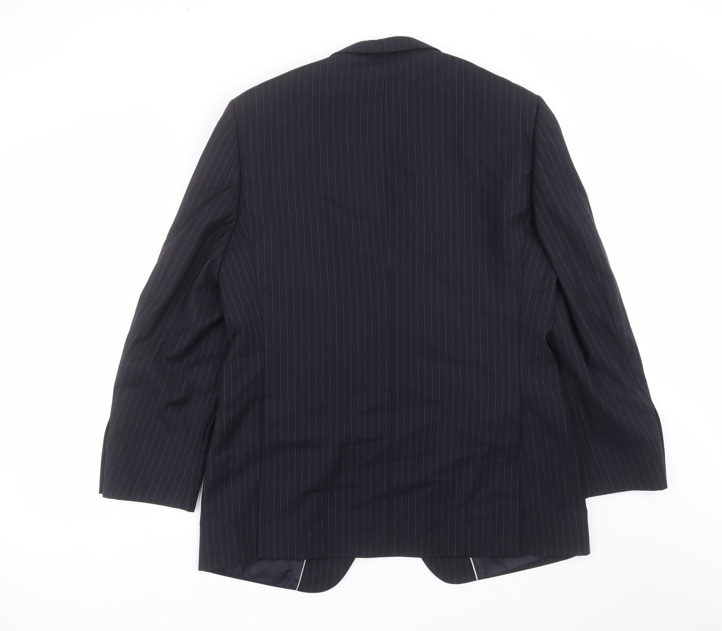 Mens UK Size 40 Marks and Spencer Regular Blue Suit Jacket