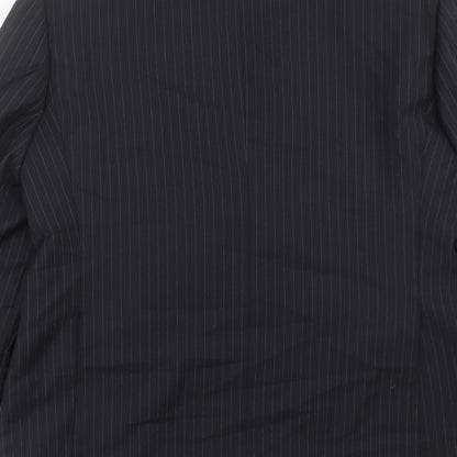 Mens UK Size 40 Marks and Spencer Regular Blue Suit Jacket