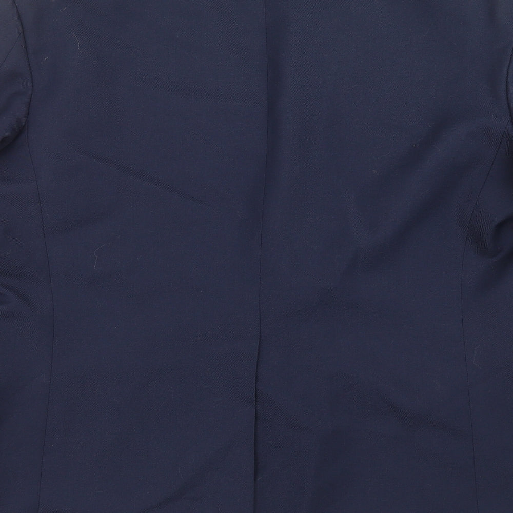 Mens UK Size 44 John Collier Regular Blue Suit Jacket
