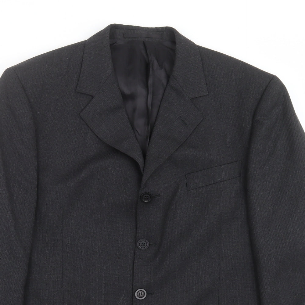 Mens UK Size 40 Tom english Regular Grey Suit Jacket