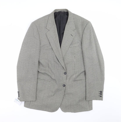 Mens UK Size 40 C&A Regular Beige Suit Jacket