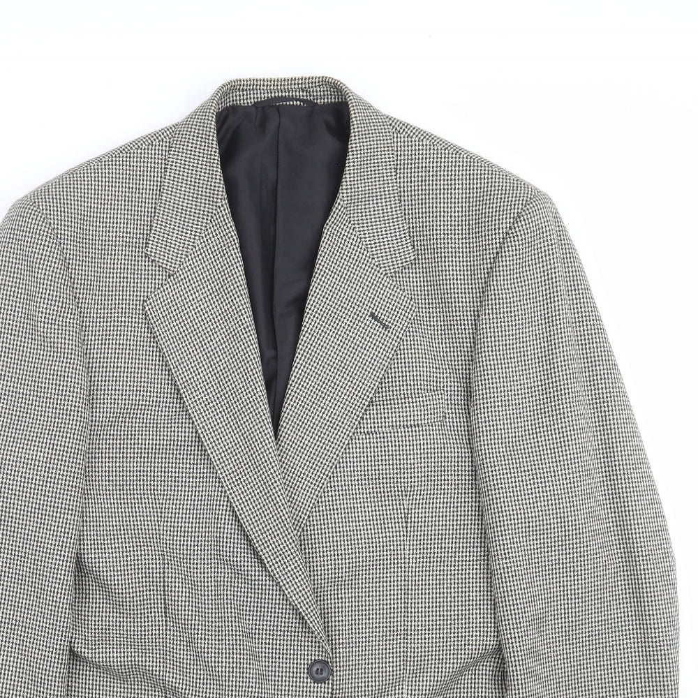 Mens UK Size 40 C&A Regular Beige Suit Jacket