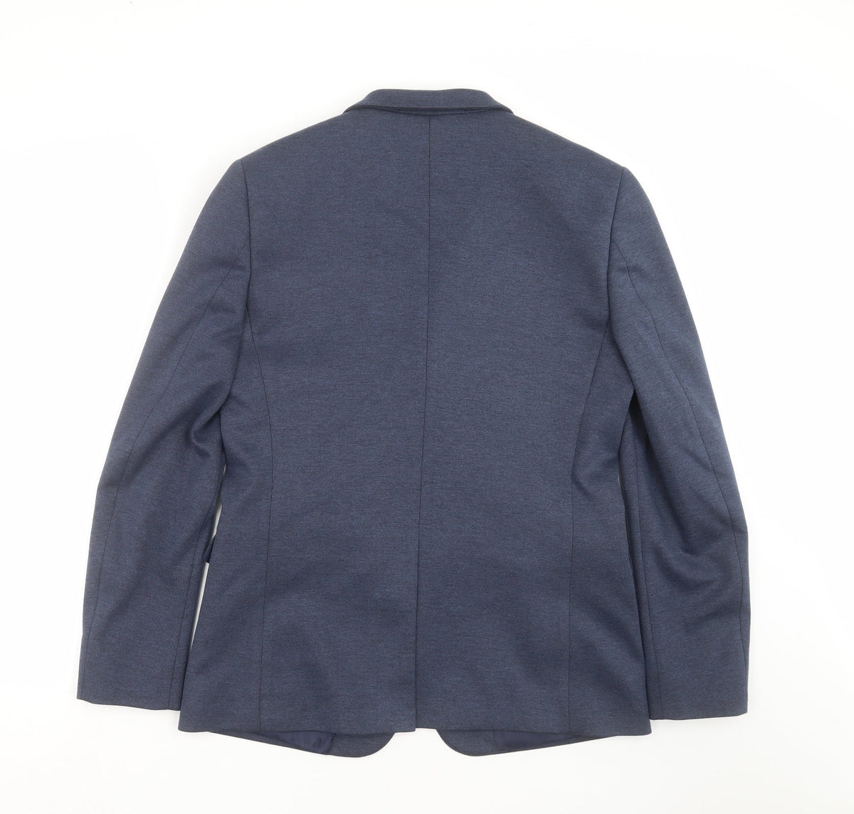 Mens UK Size 40 Topman Regular Blue Suit Jacket