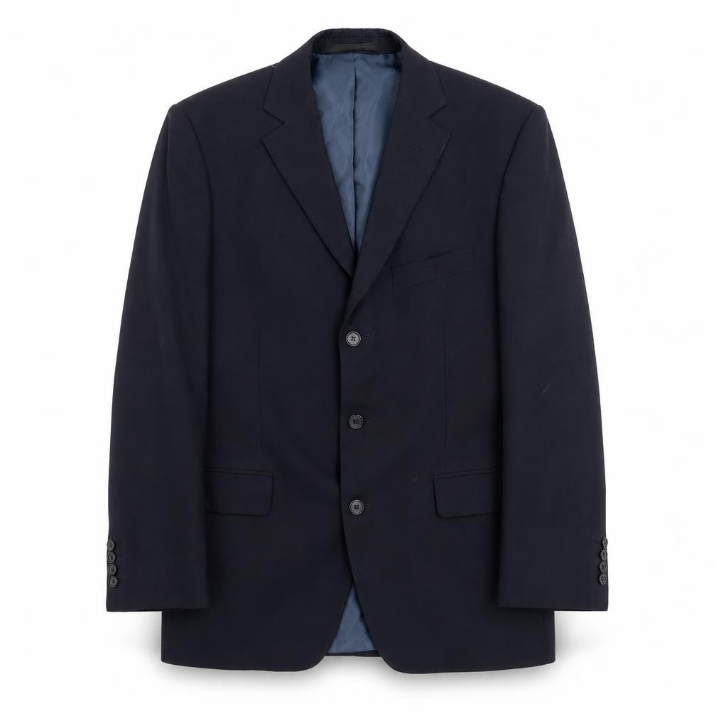 Mens UK Size 40 Marks and Spencer Regular Blue Suit Jacket