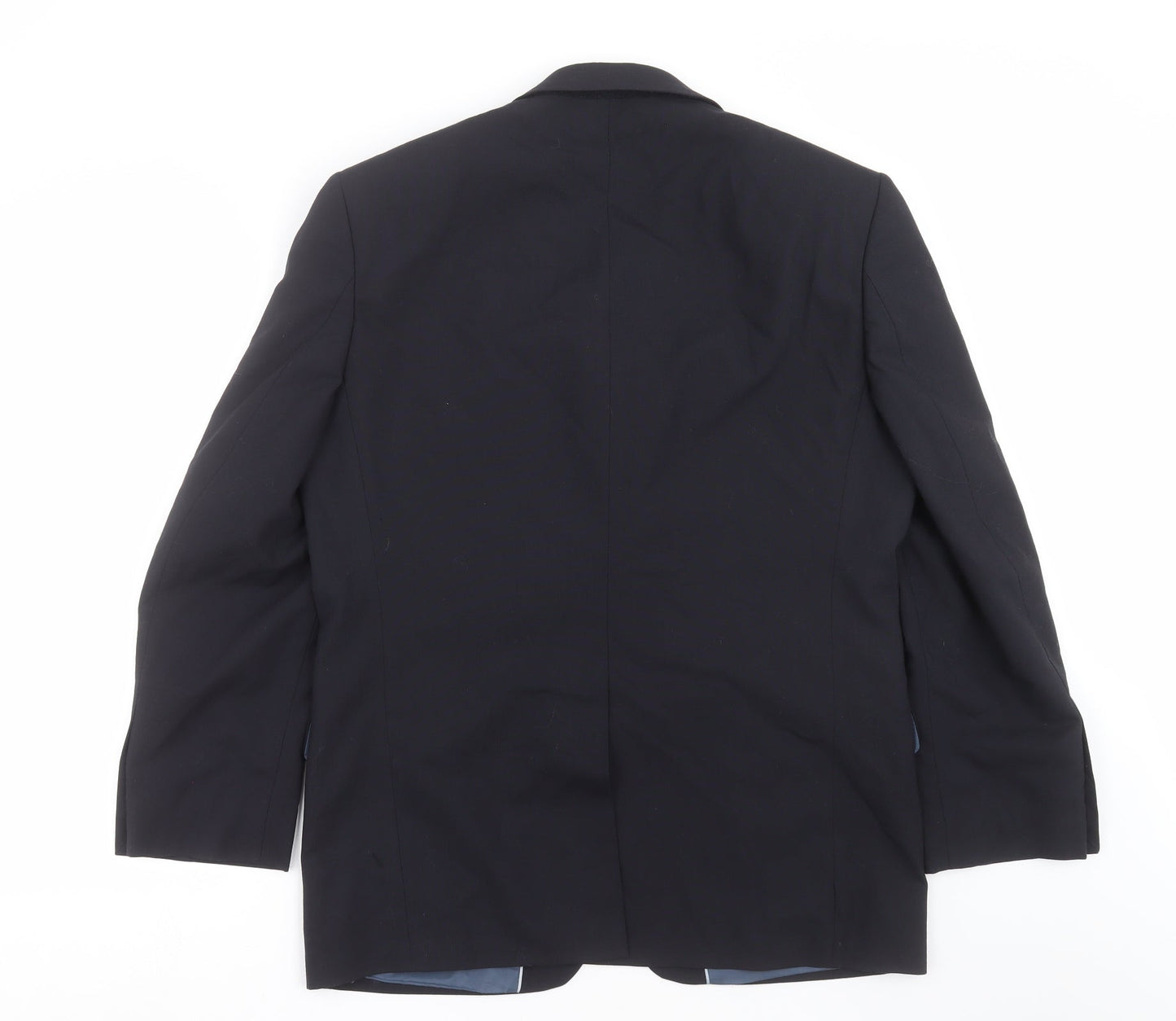 Mens UK Size 40 Marks and Spencer Regular Blue Suit Jacket