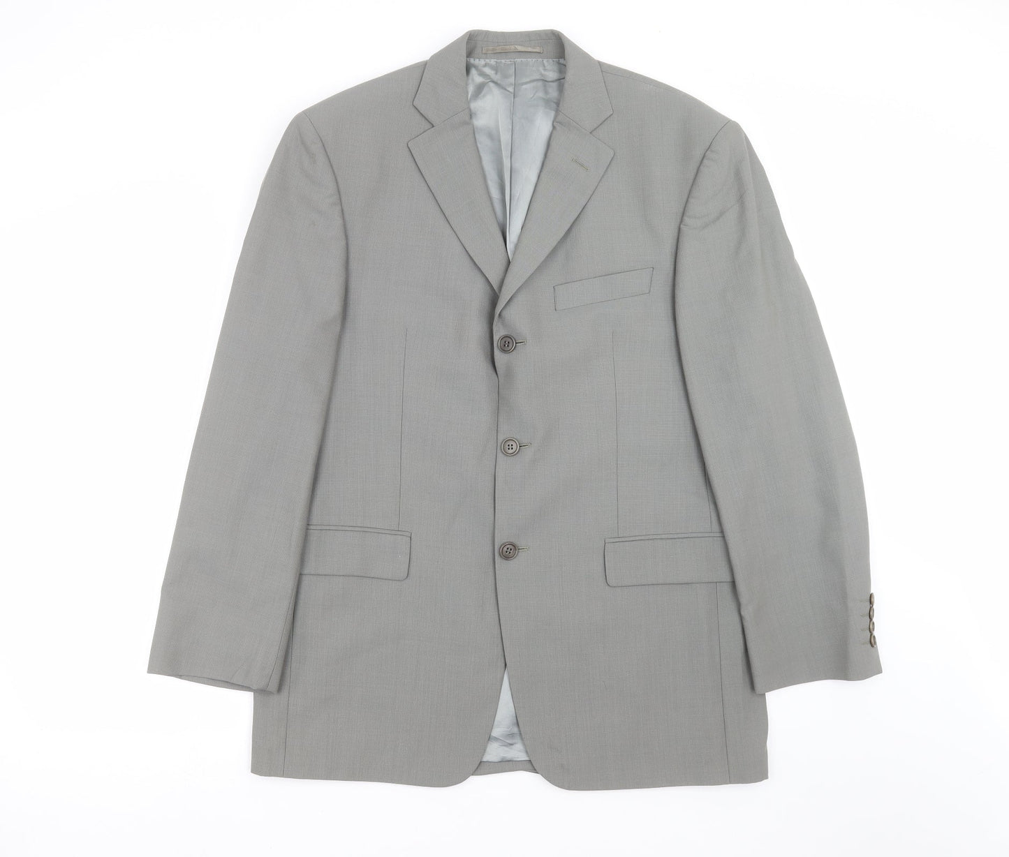 Mens UK Size 40 Marks and Spencer Regular Green Suit Jacket