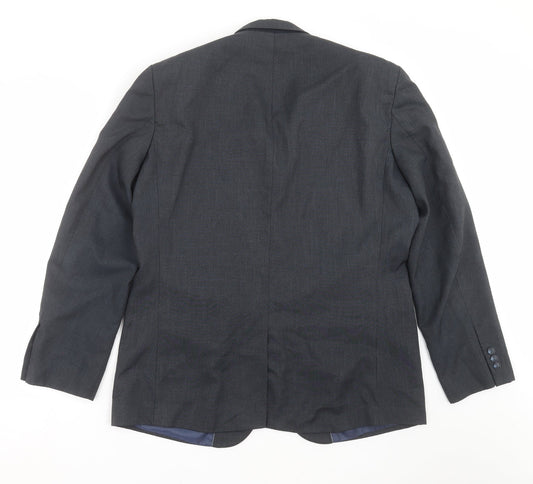 Mens UK Size 42 Taylor & Wright Regular Blue Suit Jacket