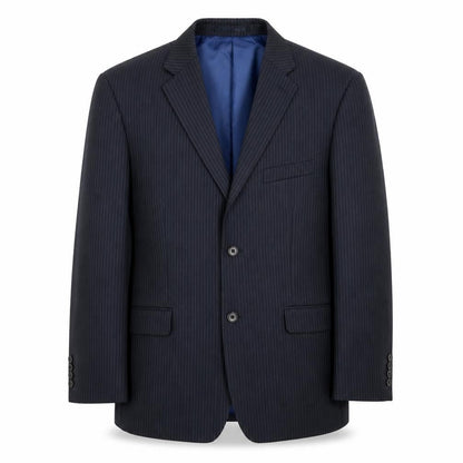 Mens UK Size 44 Charlton Gray Regular Blue Suit Jacket