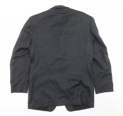 Mens UK Size 38 Ciro Citterio Regular Grey Suit Jacket