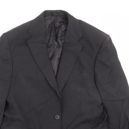 Mens UK Size 38 Marks and Spencer Regular Grey Suit Jacket