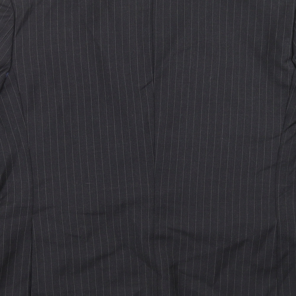 Mens UK Size 46 Charlton Gray Regular Grey Suit Jacket