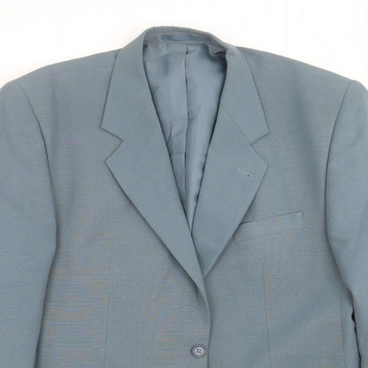 Mens UK Size 42 Skopes Regular Green Suit Jacket