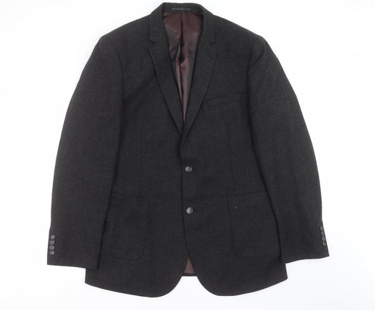 F&F Mens Grey   Jacket Suit Jacket Size 44