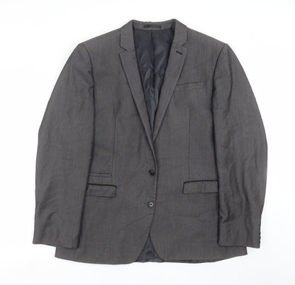 Mens UK Size 44 NEXT Regular Grey Suit Jacket