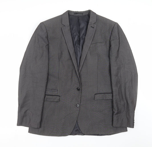 Mens UK Size 44 NEXT Regular Grey Suit Jacket