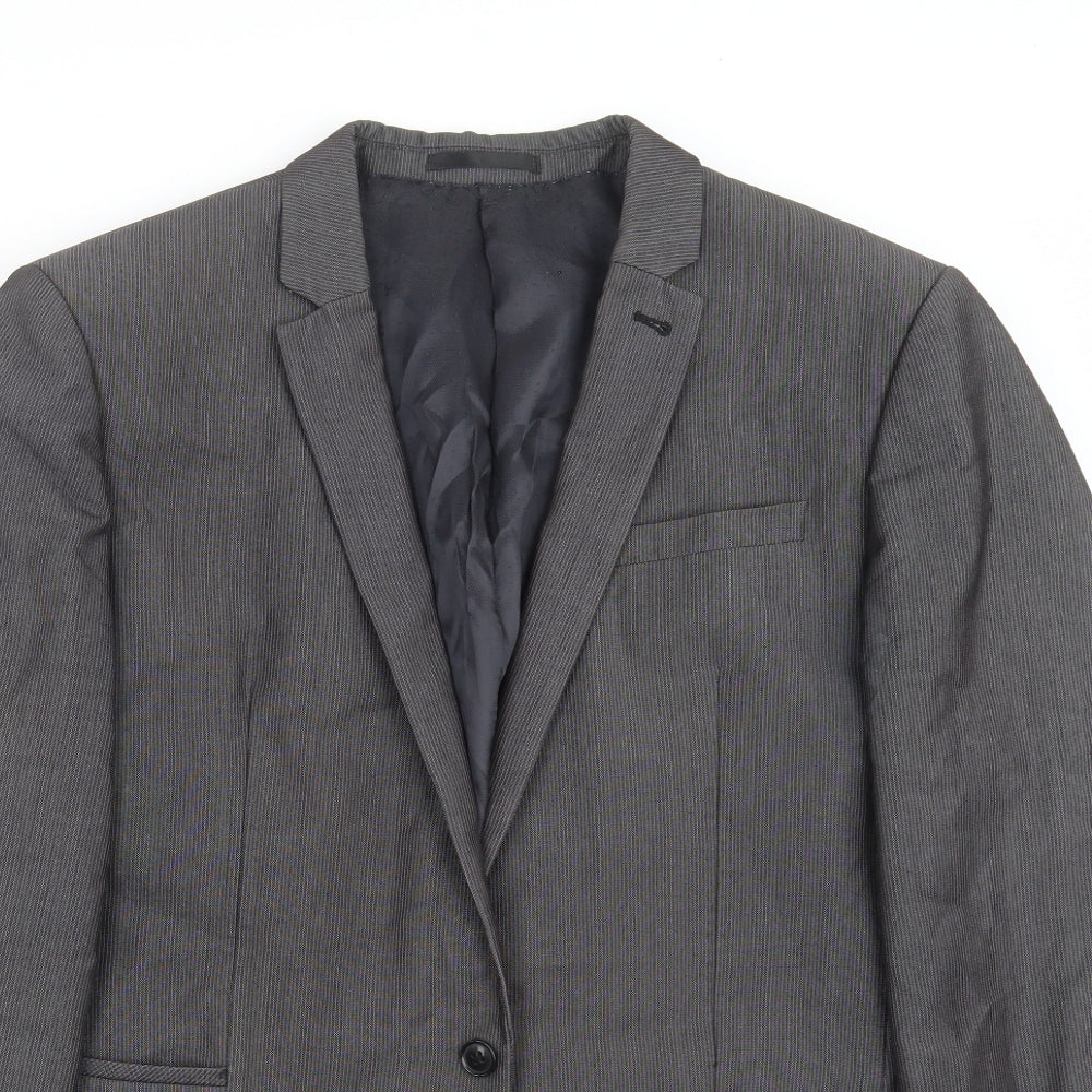 Mens UK Size 44 NEXT Regular Grey Suit Jacket