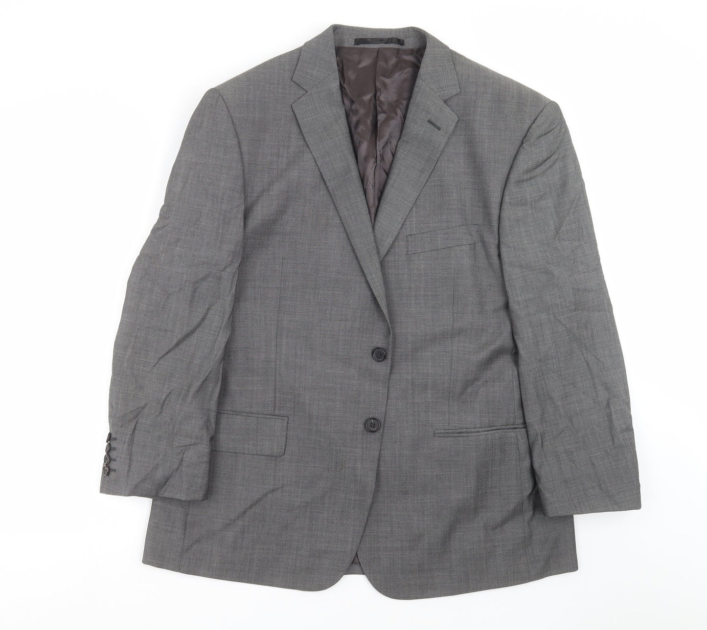 Mens UK Size 42 Marks and Spencer Regular Grey Suit Jacket