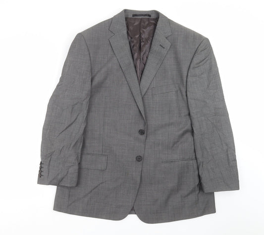 Mens UK Size 42 Marks and Spencer Regular Grey Suit Jacket