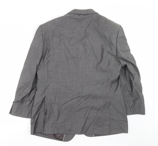 Mens UK Size 42 Marks and Spencer Regular Grey Suit Jacket