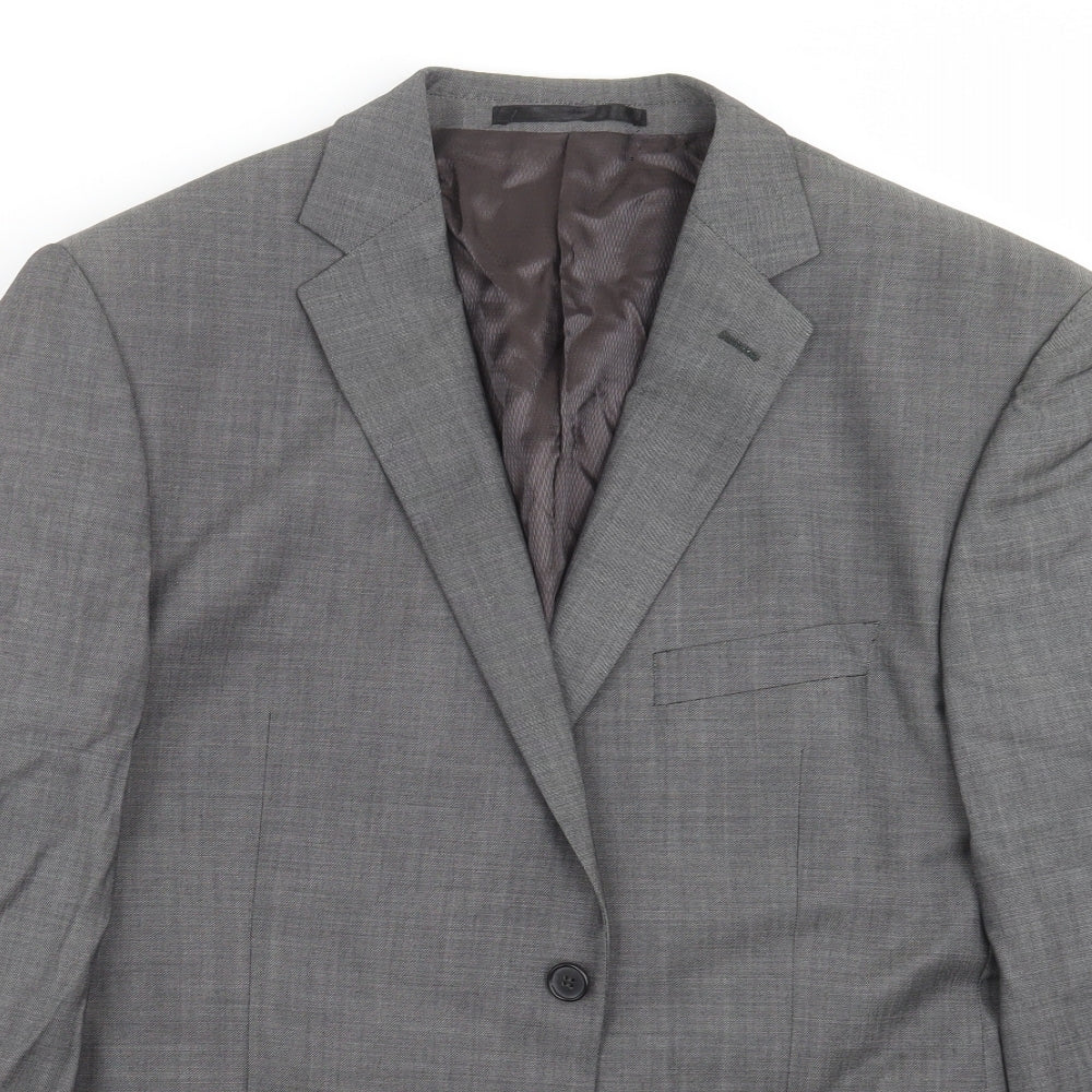 Mens UK Size 42 Marks and Spencer Regular Grey Suit Jacket