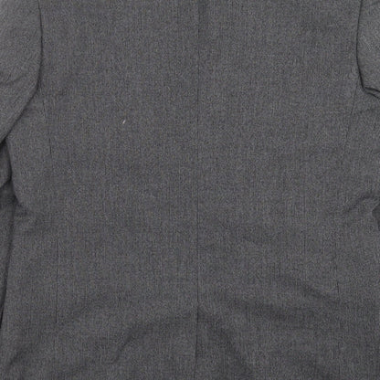 Mens UK Size 40 Cedar Wood State Regular Grey Suit Jacket