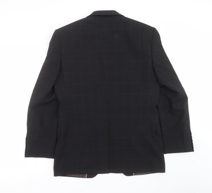 Mens UK Size 36 Marks and Spencer Regular Black Suit Jacket