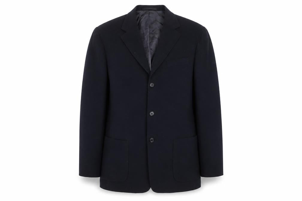 Mens UK Size 42 Carl Gross Regular Blue Suit Jacket