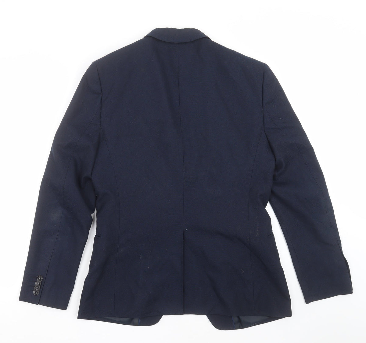 Mens UK Size 38 Topman Regular Blue Suit Jacket