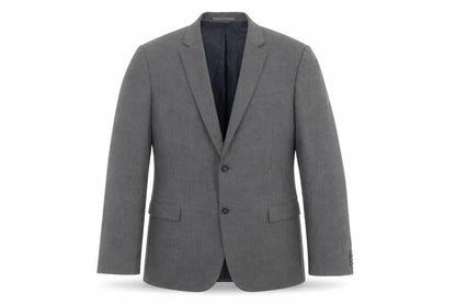 Cedarwood State Mens Grey Striped Jacket Suit Jacket Size 44