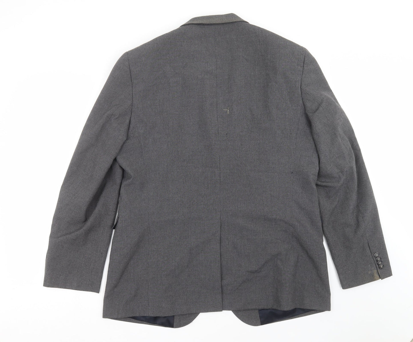 Mens UK Size 44 Cedar Wood State Regular Grey Suit Jacket