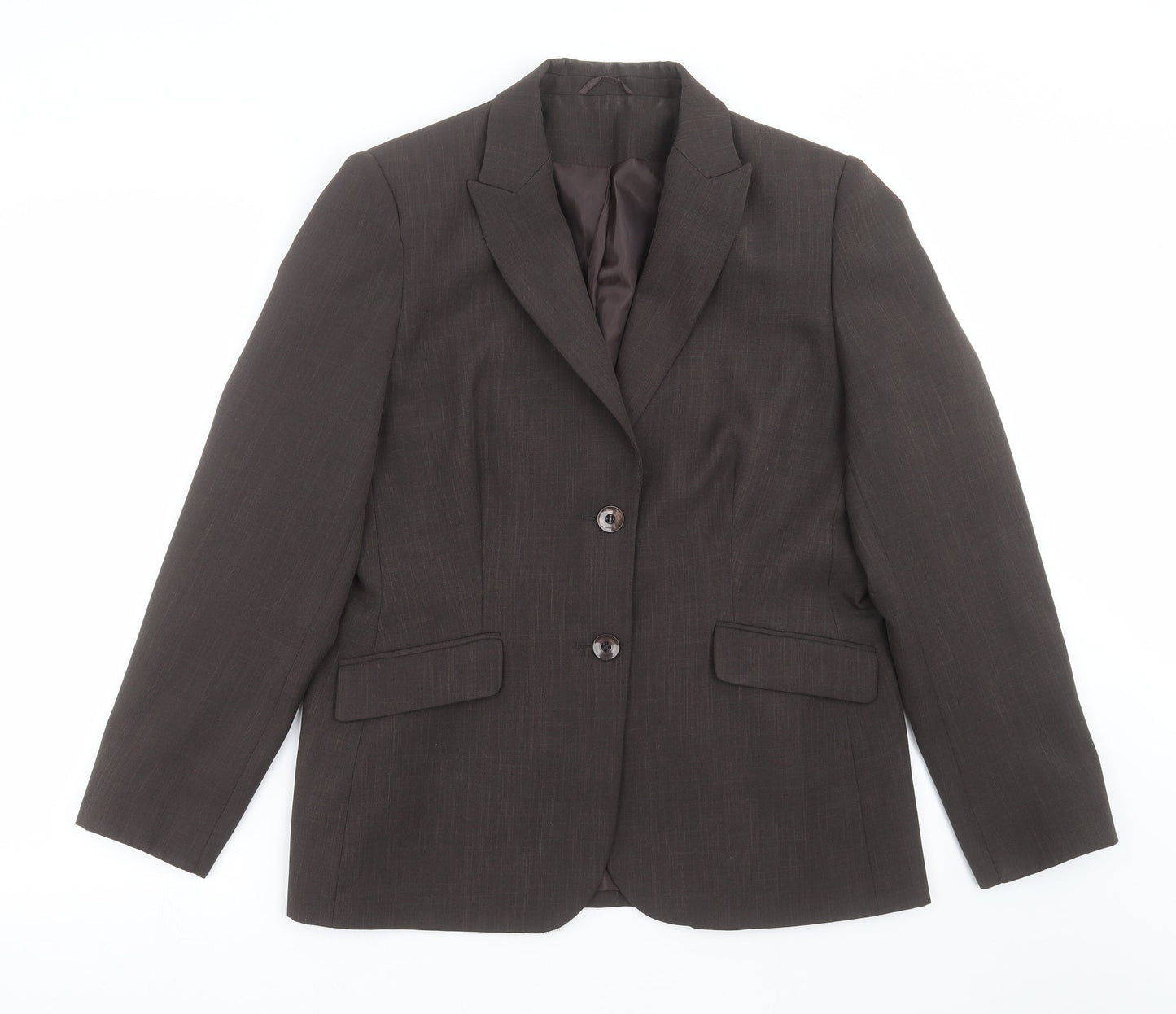 Womens UK Size 14 berketex Regular Brown Suit Jacket