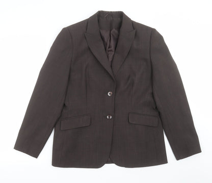 Womens UK Size 14 berketex Regular Brown Suit Jacket